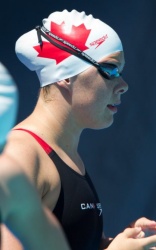 At the Canadian Olympic Swimming Trials, the top seed in the 100 breaststroke went to Cascade's Jillian Tyler (who trains in Minneapolis stateside) in 1:07.79.