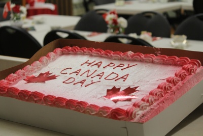 Canadian treats like nanaimo bars, butter tarts, and of course, birthday cake for all!